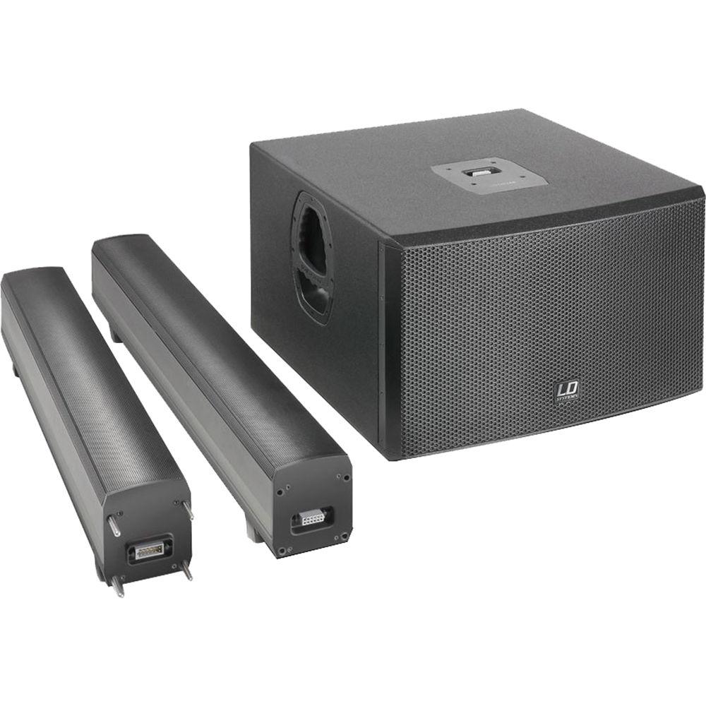 LD Systems Active Powered Column PA System with 1600WRMSwith LECC DSP