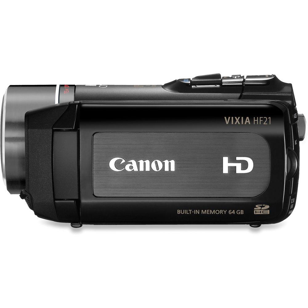 Canon VIXIA HF21 Dual Flash Memory Camcorder - Refurbished