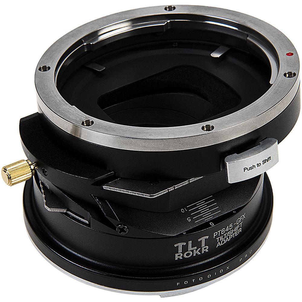 FotodioX Pro TLT ROKR Tilt Shift Adapter for Pentax 645 Mount Lens to Fuji G-Mount GFX Camera