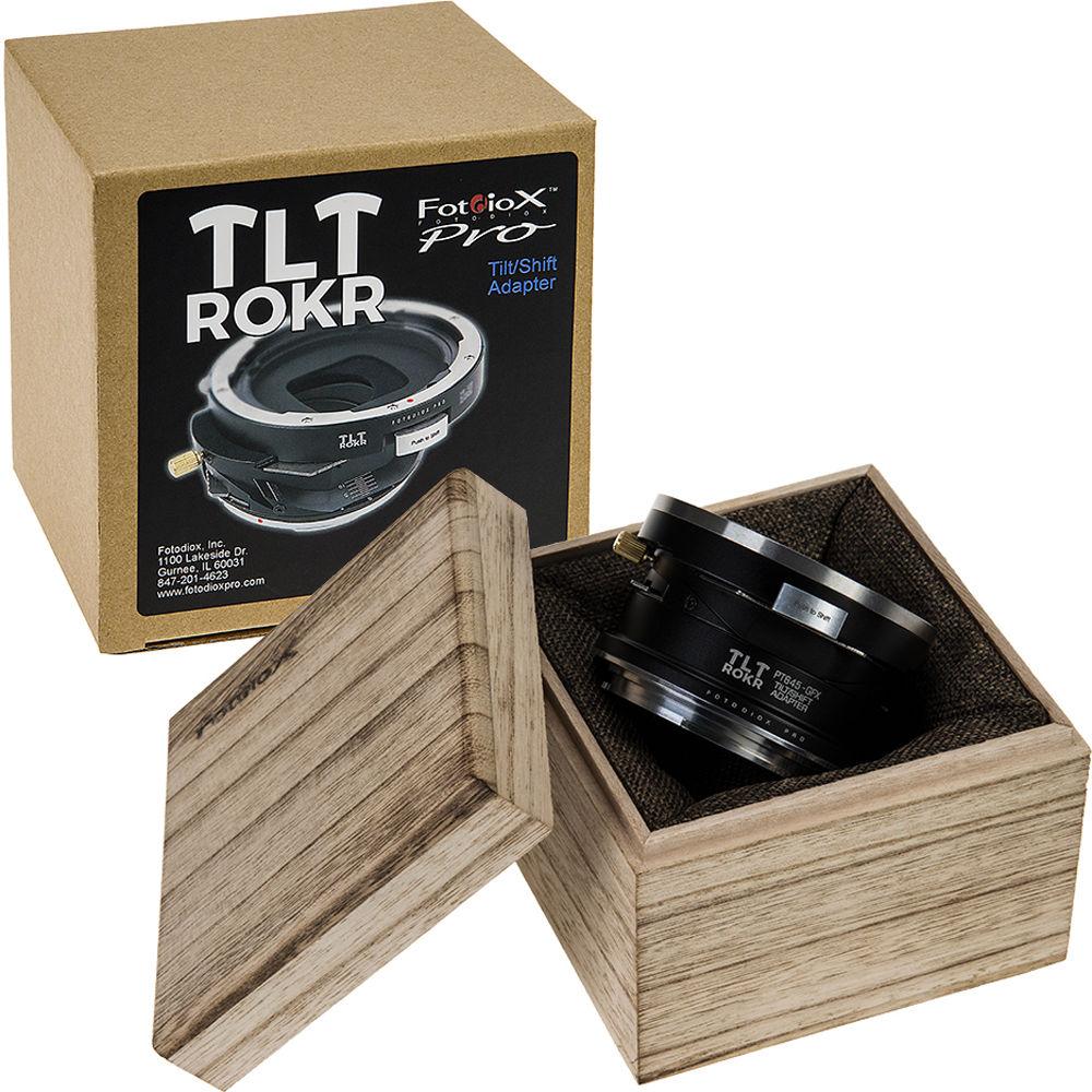 FotodioX Pro TLT ROKR Tilt Shift Adapter for Pentax 645 Mount Lens to Fuji G-Mount GFX Camera