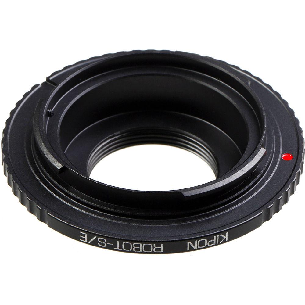 KIPON Lens Mount Adapter for Robot Screw-Mount Lens to Sony-E Mount Camera