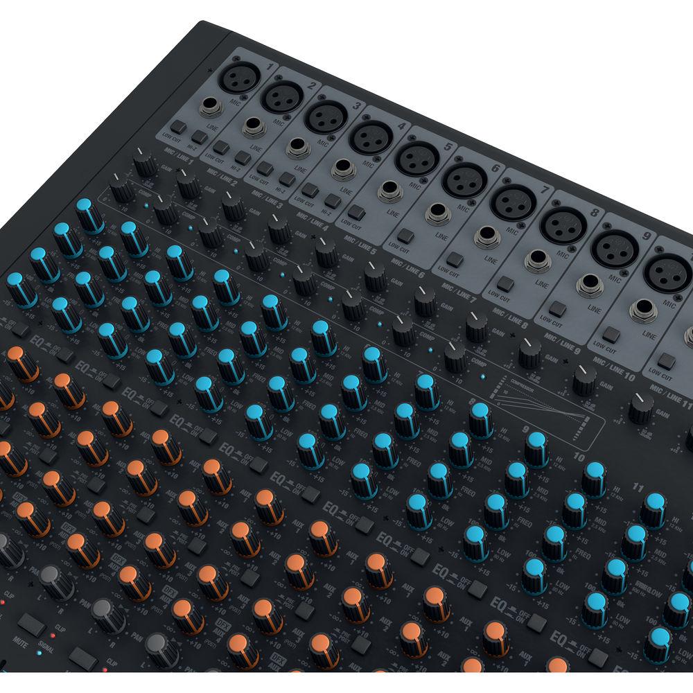 LD Systems 24-Channel Mixing Console with DFX and Compressor, LD, Systems, 24-Channel, Mixing, Console, with, DFX, Compressor