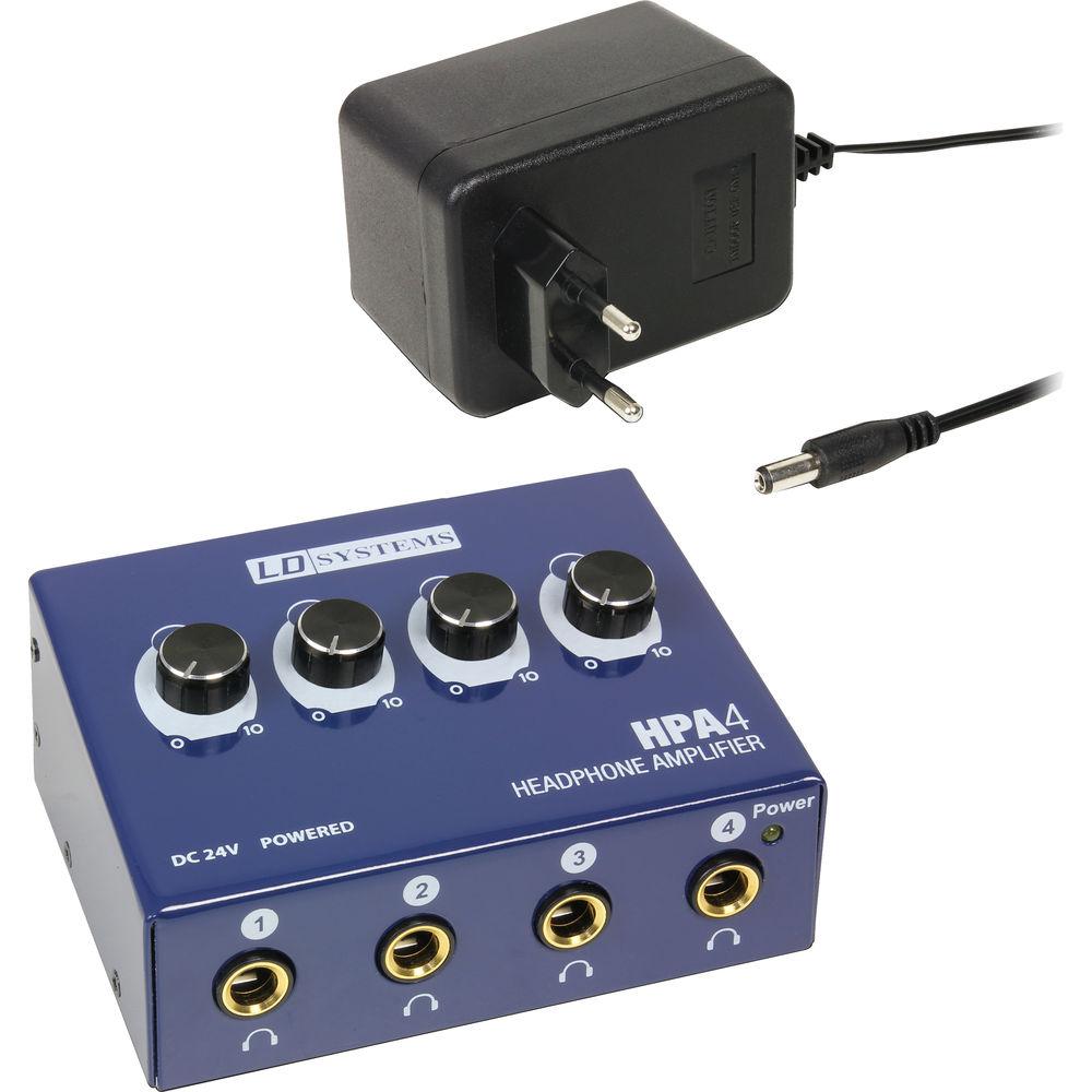 LD Systems Headphone Amplifier 4-Channel