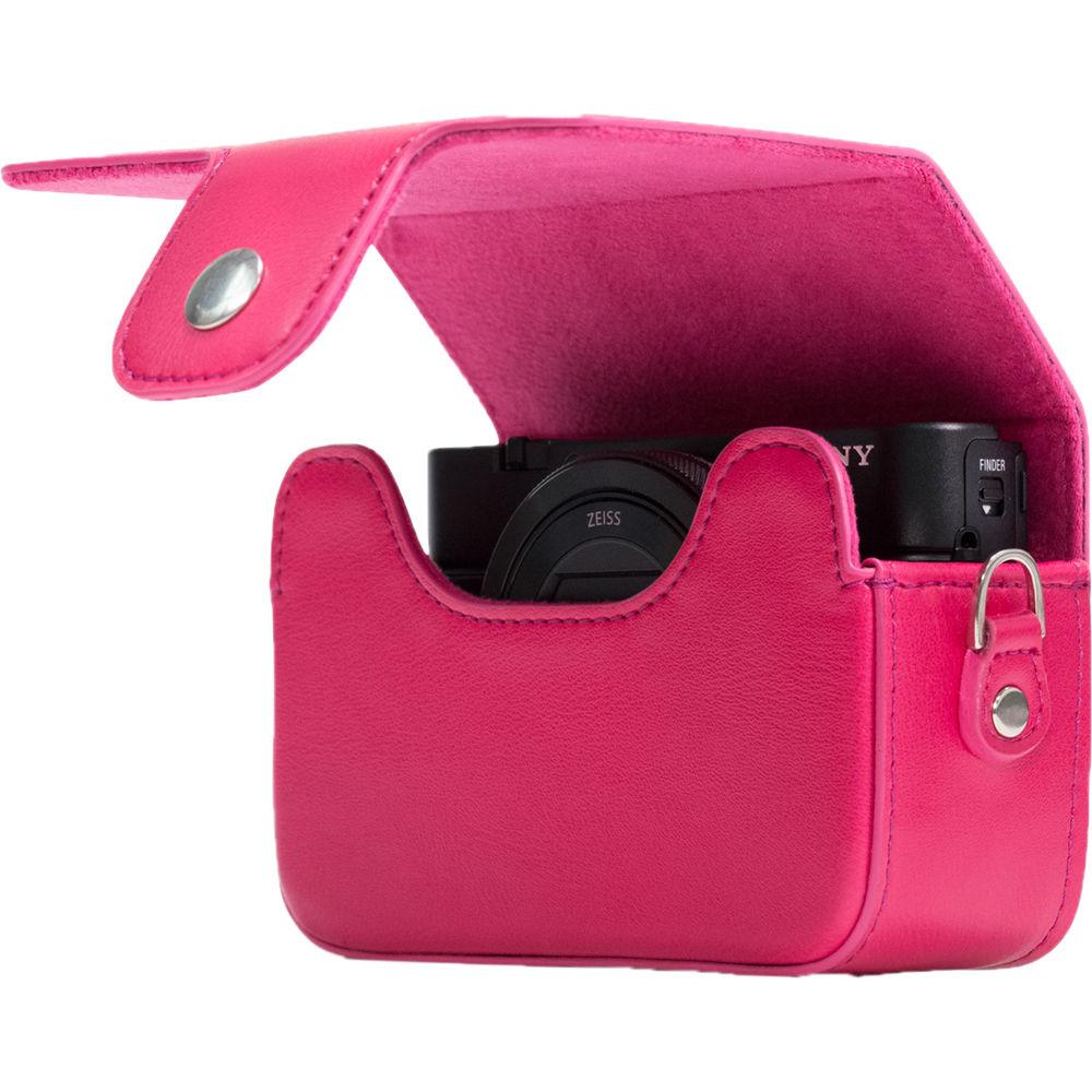 MegaGear Leather Case with Belt Loop for Select RX100 Series Cameras