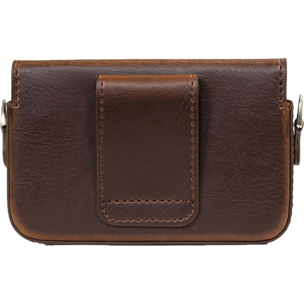 MegaGear Leather Case with Strap for Select Canon PowerShot Cameras