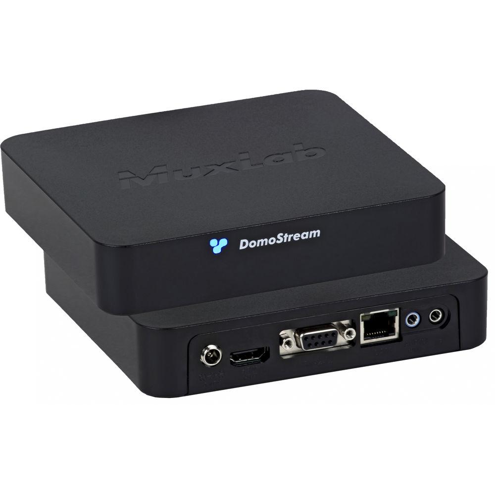 MuxLab DomoStream HDMI RS-232 over IP Receiver with PoE