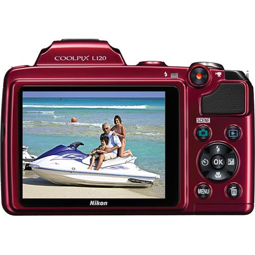 Nikon Coolpix L120 Digital Camera - Refurbished