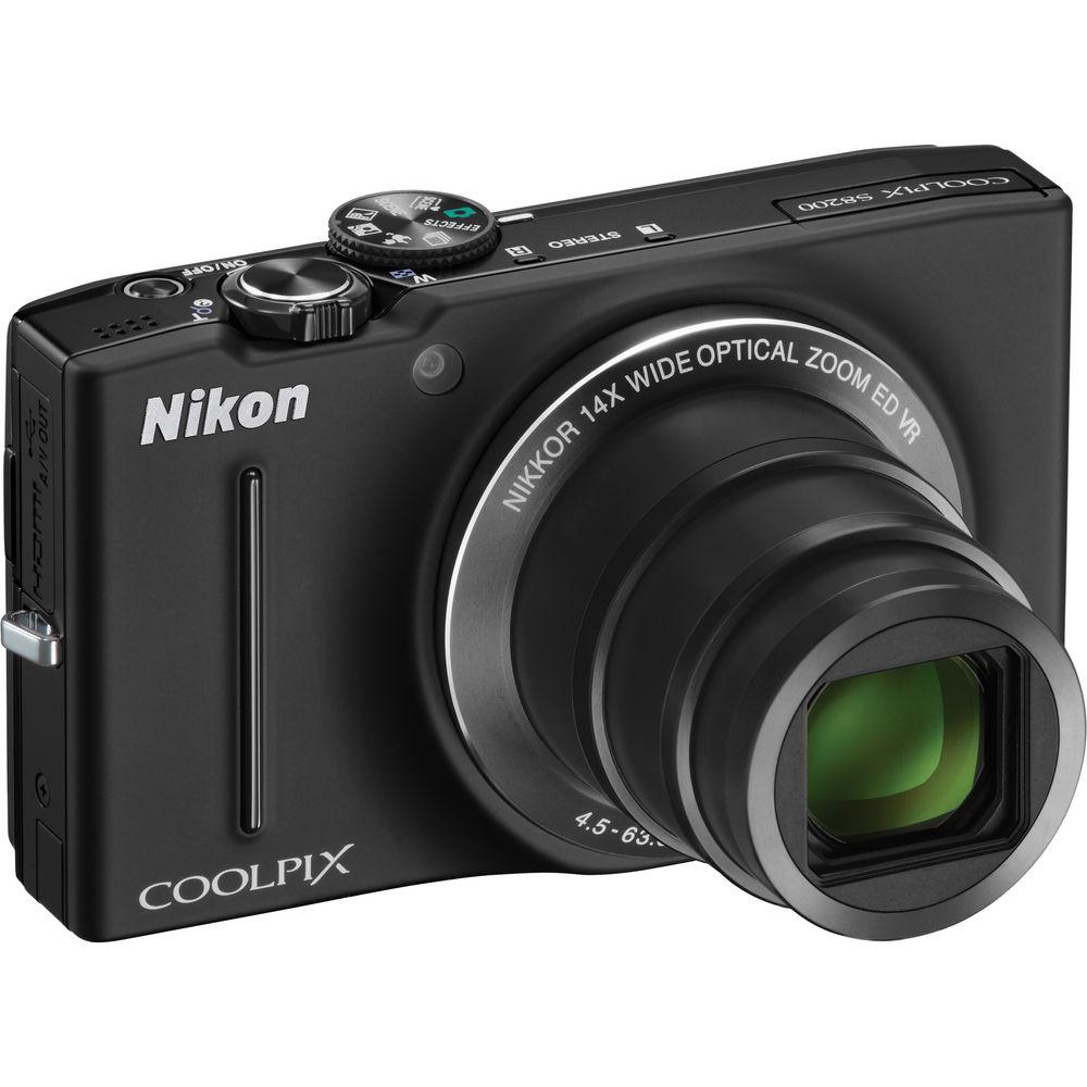 Nikon COOLPIX S8200 Digital Camera - Refurbished