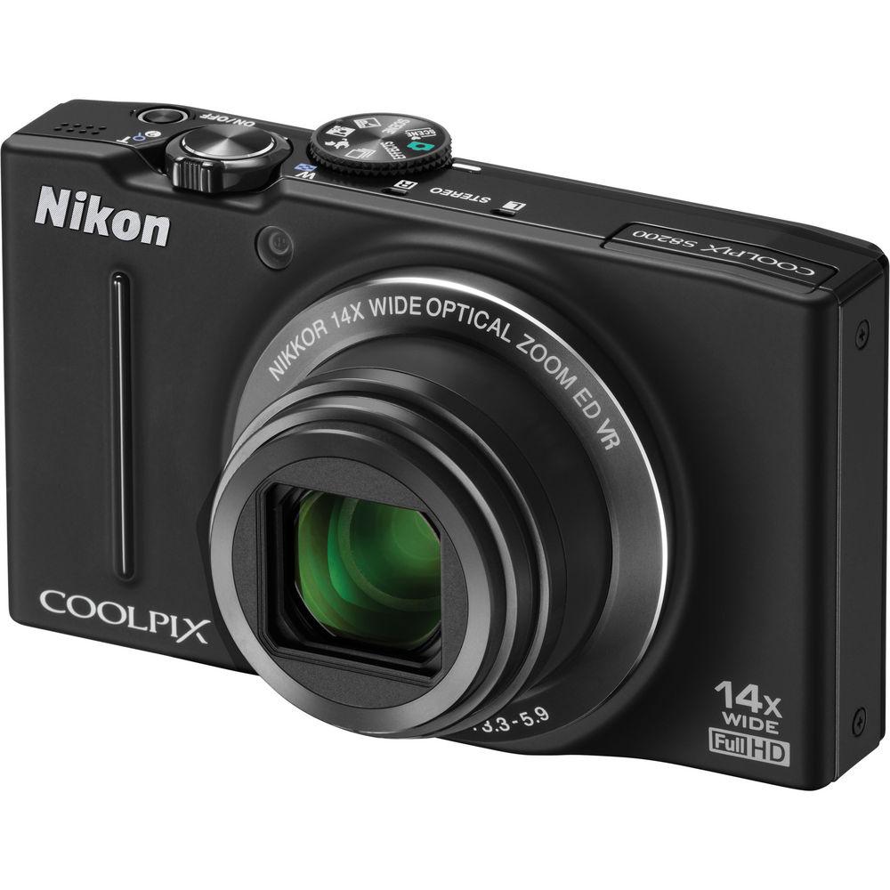 Nikon COOLPIX S8200 Digital Camera - Refurbished