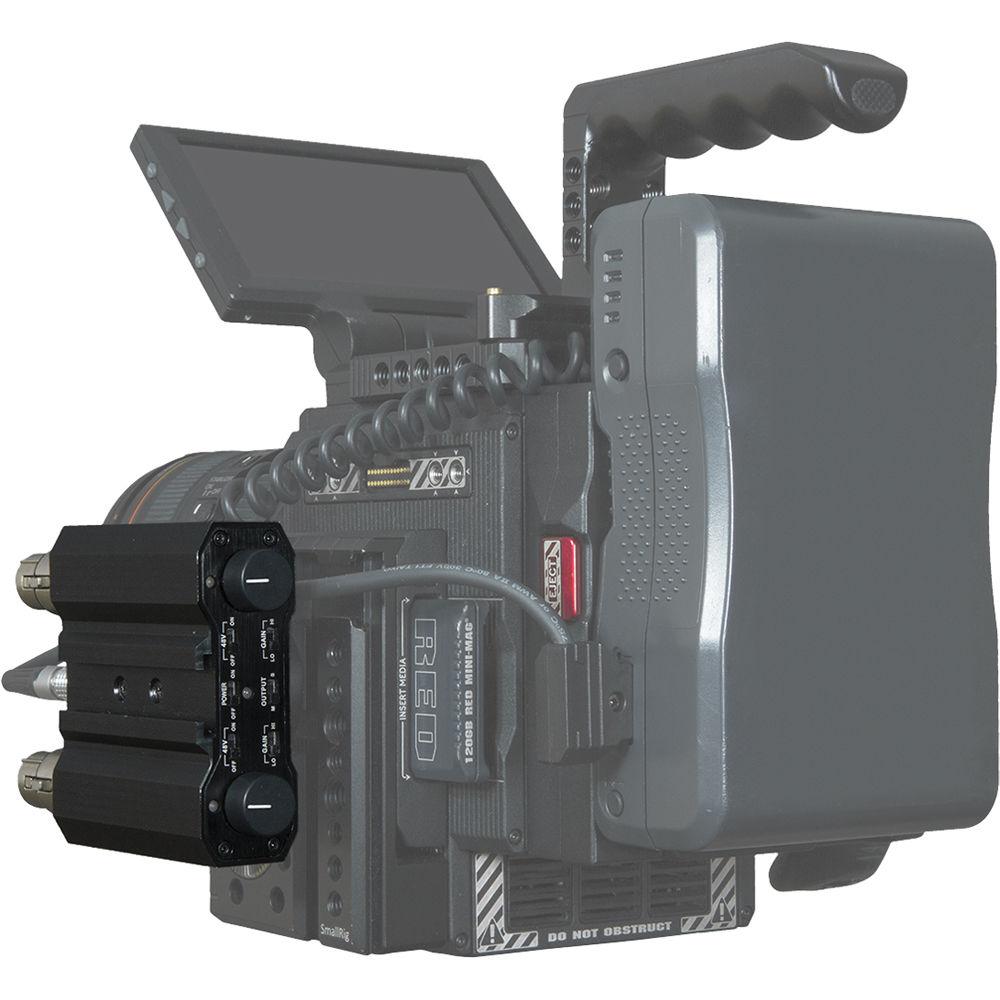 Beachtek DXA-RED 2-Channel Preamplifier with Phantom-Powered XLR Inputs for RED Cameras, Beachtek, DXA-RED, 2-Channel, Preamplifier, with, Phantom-Powered, XLR, Inputs, RED, Cameras
