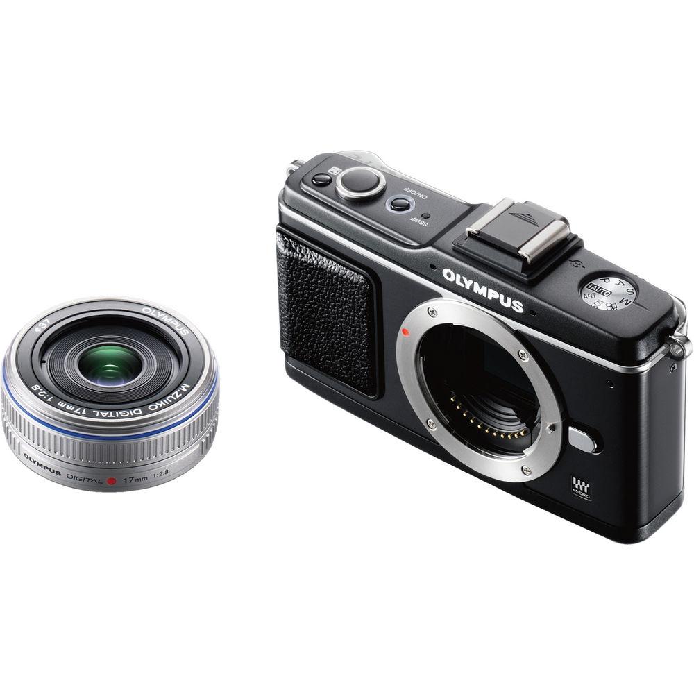Olympus E-P2 Pen Digital Camera w M.Zuiko Digital 17mm f 2.8 Lens - Refurbished