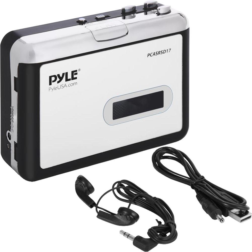 Pyle Home Portable Cassette Player and MP3 Converter Recorder