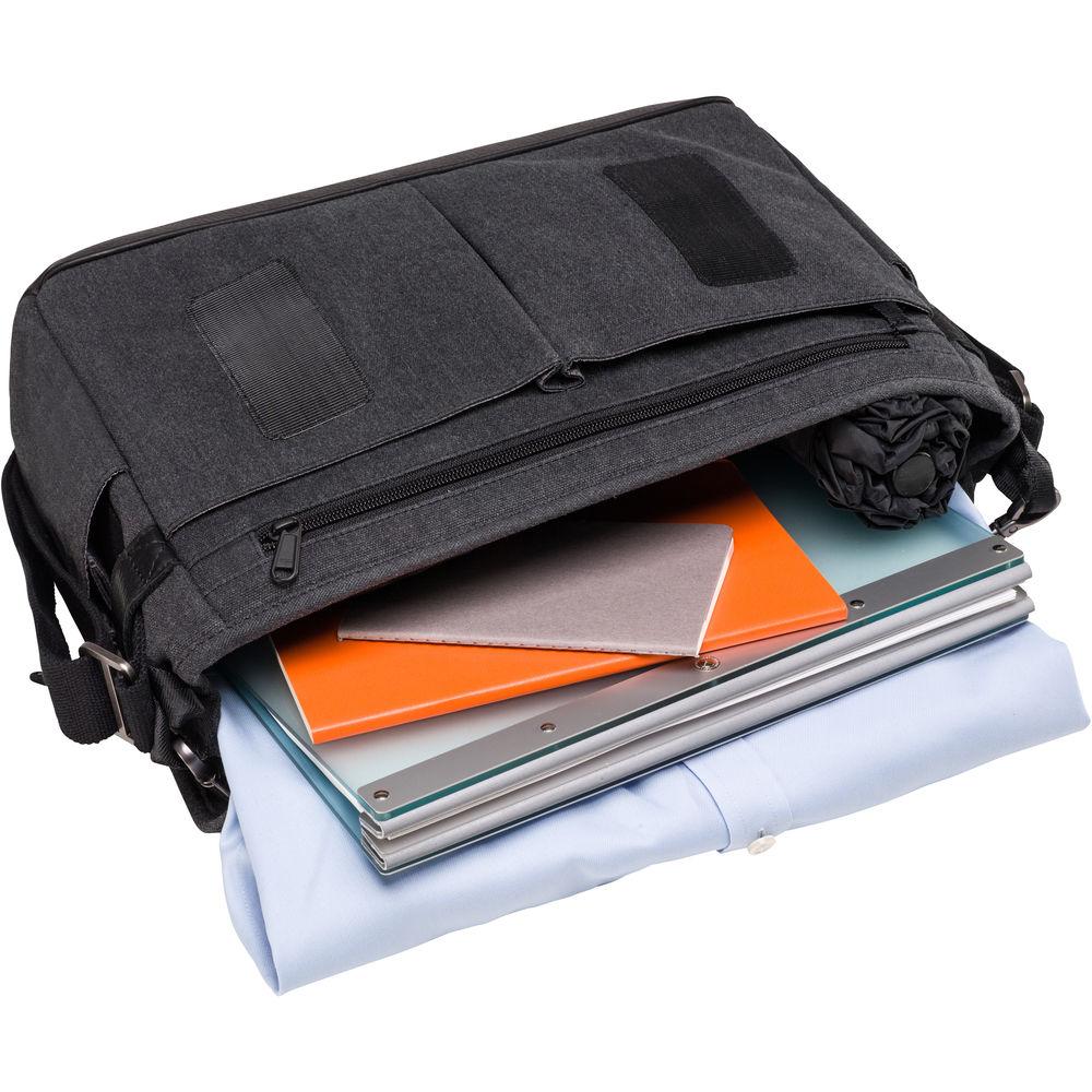 Tenba Cooper 13 Slim Messenger Bag with Leather Accents