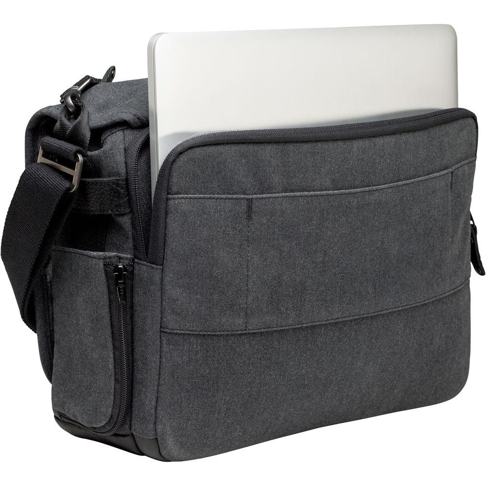 Tenba Cooper 13 Slim Messenger Bag with Leather Accents