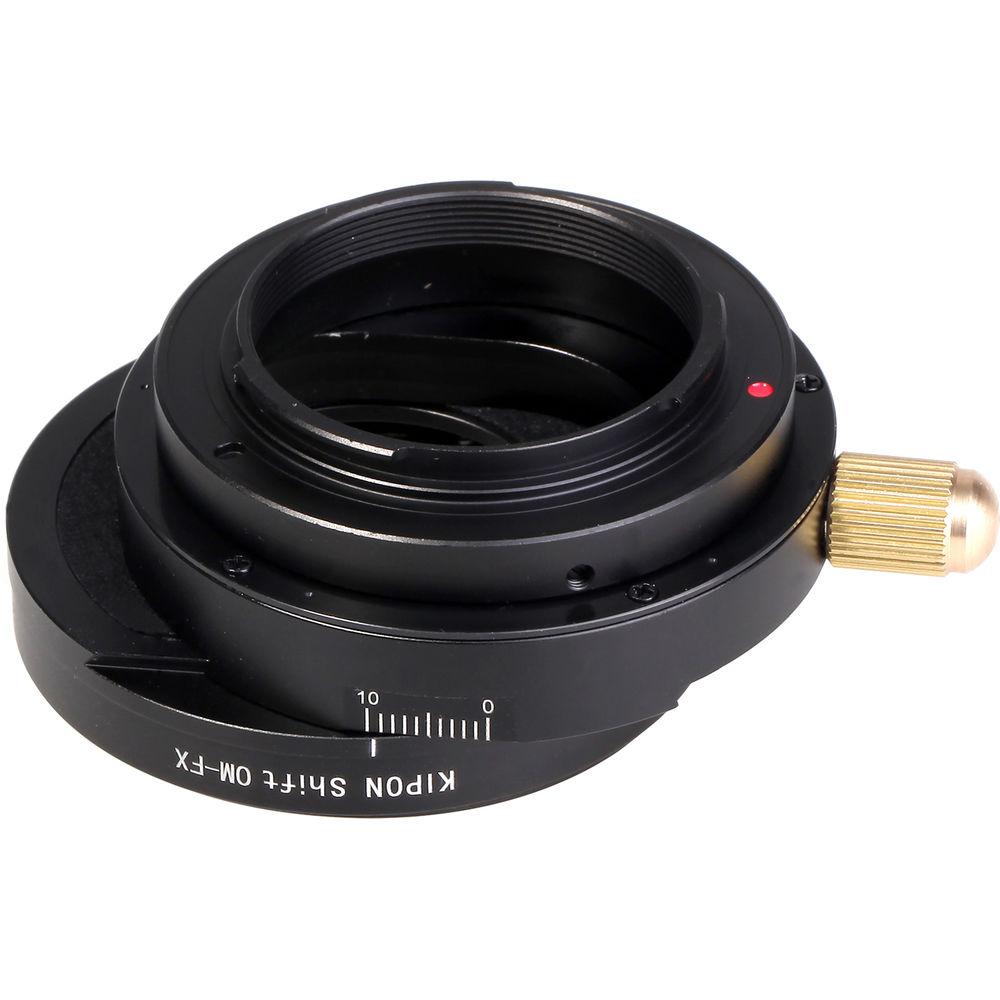 KIPON Shift Lens Adapter for Olympus OM Lens to FUJIFILM FX Camera
