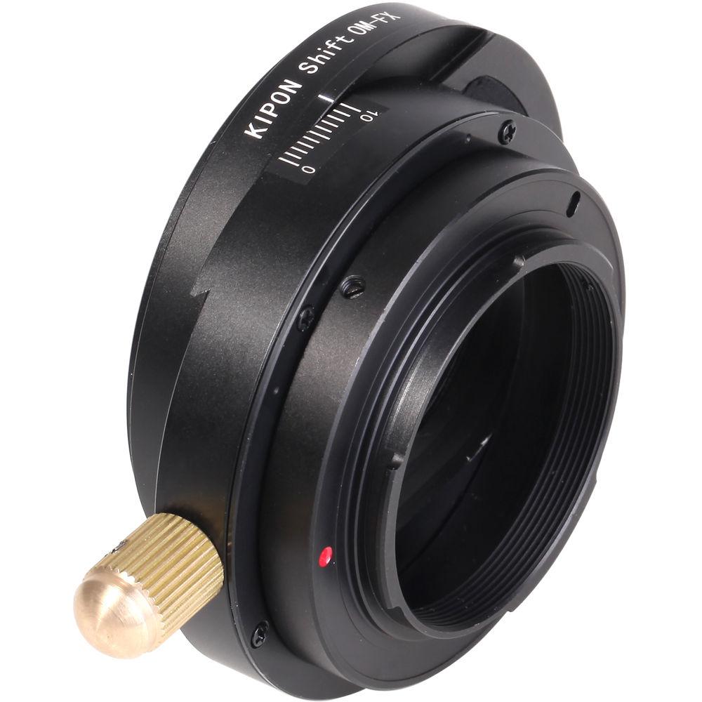 KIPON Shift Lens Adapter for Olympus OM Lens to FUJIFILM FX Camera