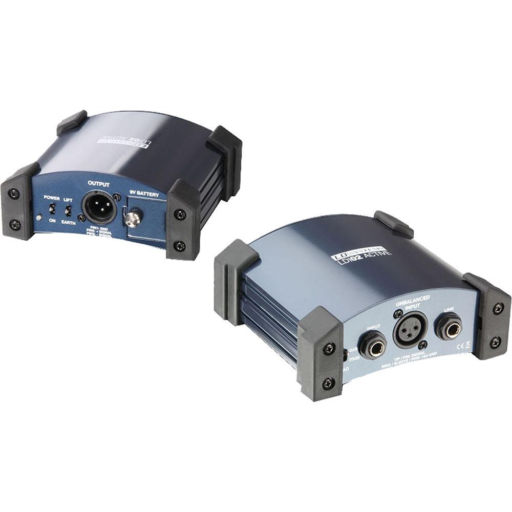 LD Systems Active DI Box - 1 Channel - 2 Inputs