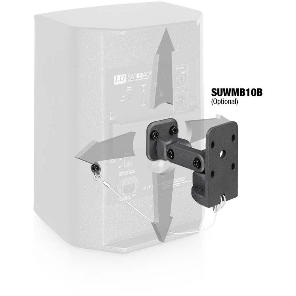 LD Systems Powered Installation Speaker - 6.5"LF 1"HF 100W 60 X 60 Dispersion