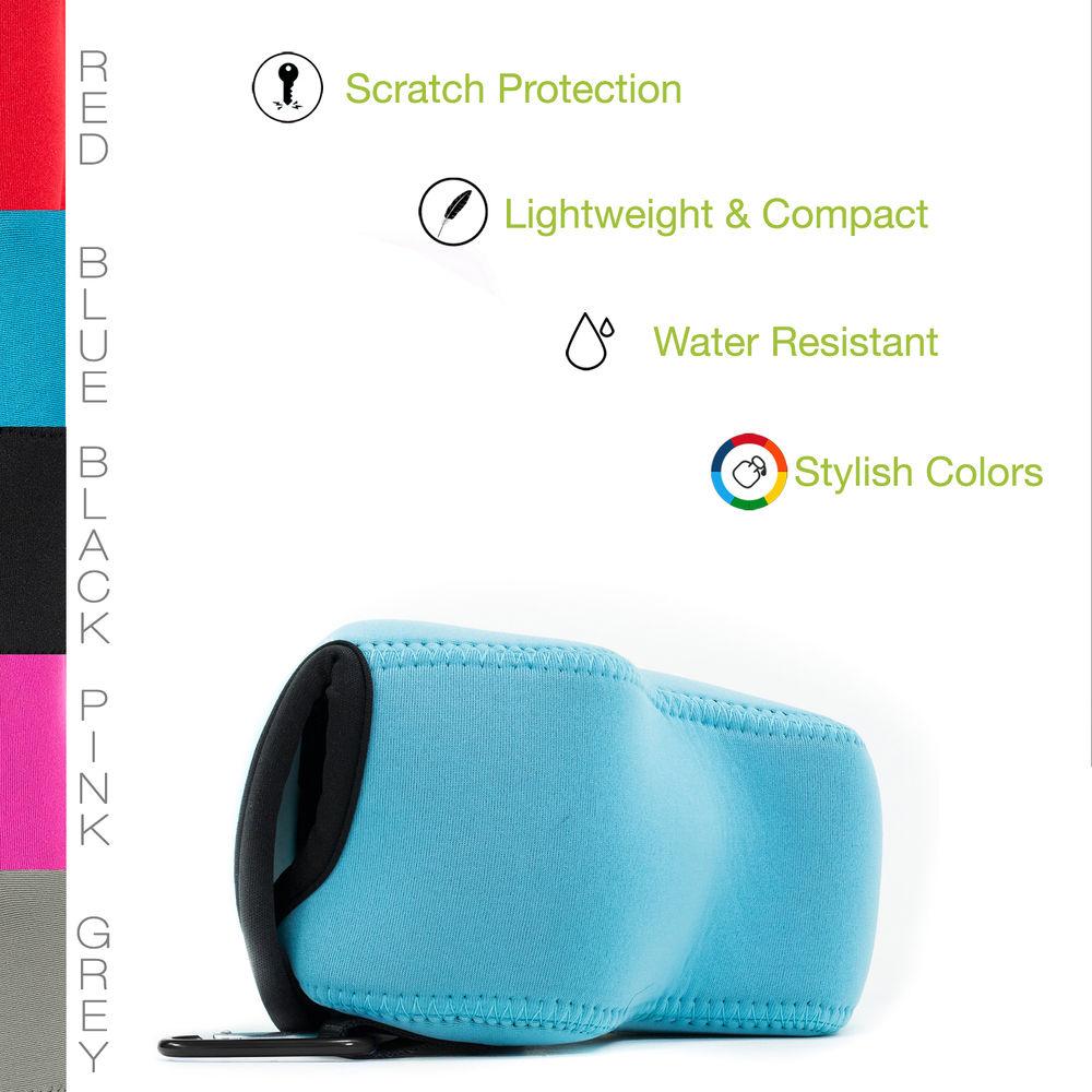 MegaGear Ultra-Light Neoprene Camera Case for Panasonic LUMIX DC-FZ80, DC-FZ70, FZ72