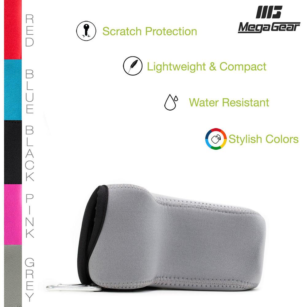 MegaGear Ultra-Light Neoprene Case for Canon EOS M6 with 18-150mm Lens