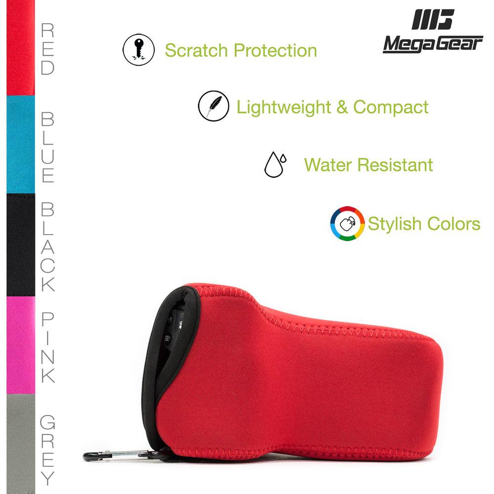 MegaGear Ultra-Light Neoprene Case for Canon EOS M6 with 18-150mm Lens
