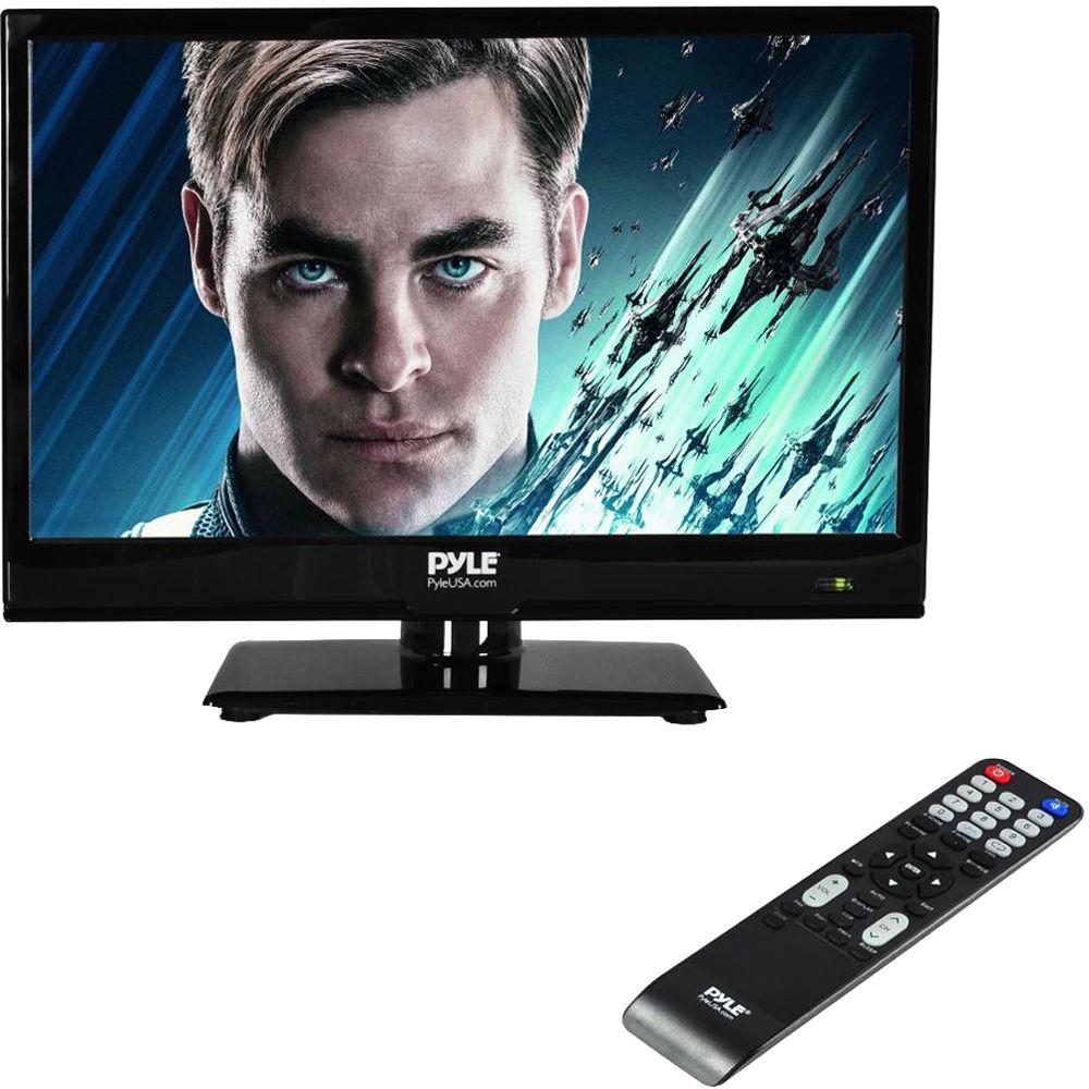 Pyle Home PTVDLED16 15" Class HD LED TV with Built-In DVD Player