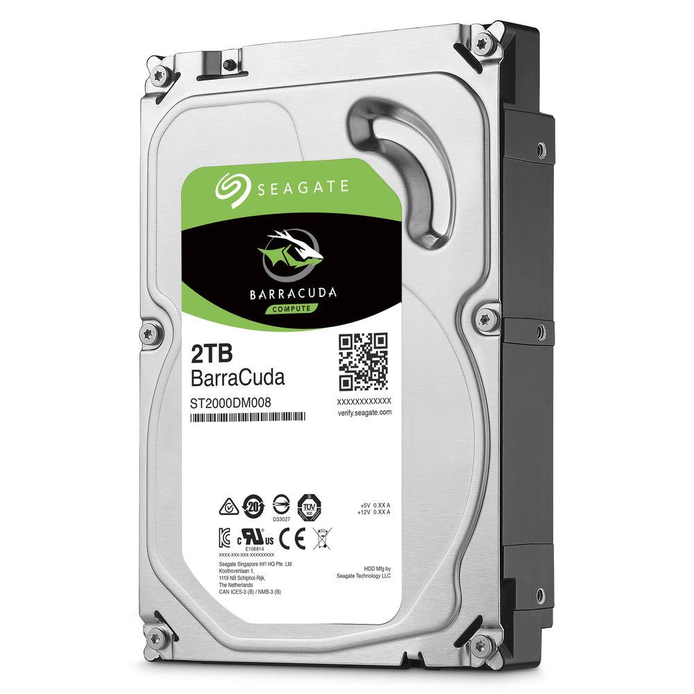 Seagate 2TB BarraCuda 7200 rpm SATA 3.5" Internal HDD