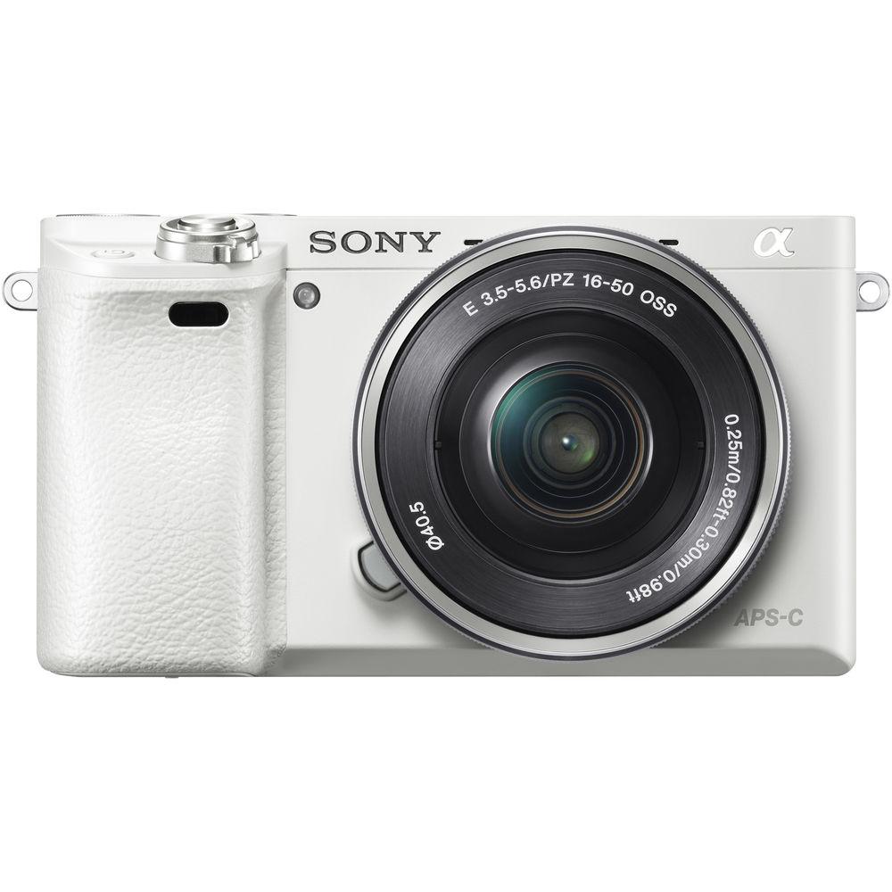 Sony Alpha a6000 Mirrorless Digital Camera with 16-50mm Lens