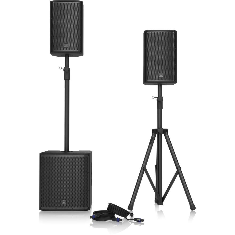 Turbosound iNSPIRE iP12 Bundle 1000W Powered Stereo PA System