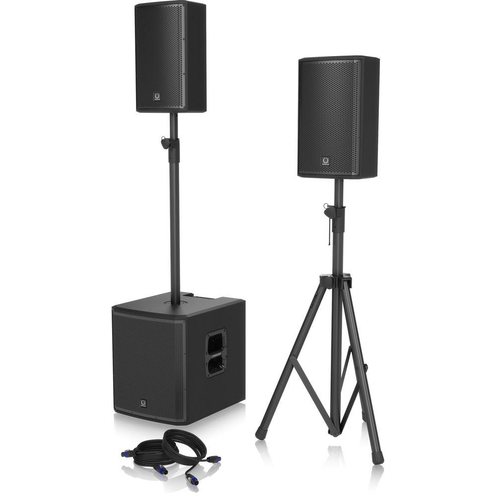 Turbosound iNSPIRE iP12 Bundle 1000W Powered Stereo PA System
