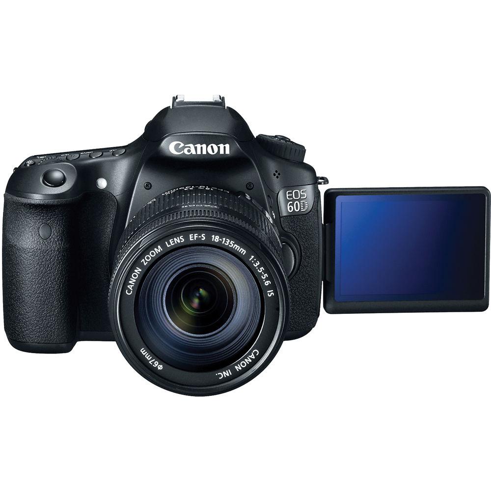 Canon EOS 60D DSLR Camera with 18-135mm Lens - Refurbished