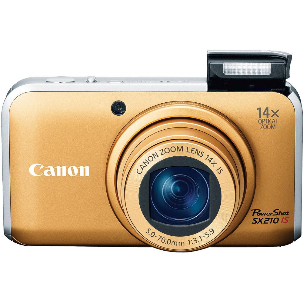 Canon PowerShot SX210 IS Digital Camera - Refurbished