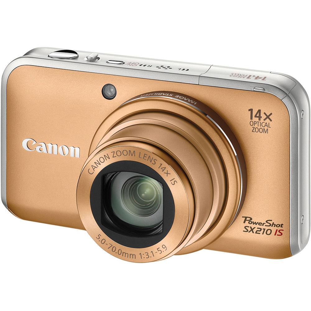Canon PowerShot SX210 IS Digital Camera - Refurbished