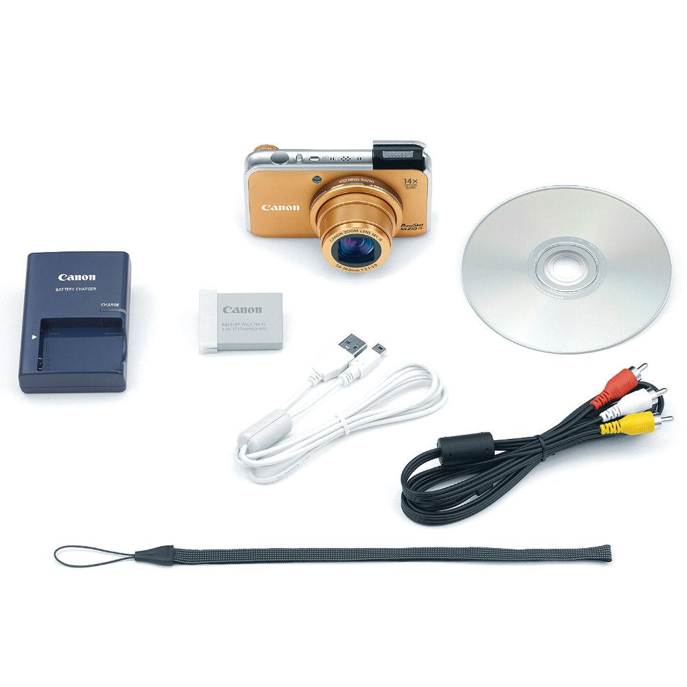 Canon PowerShot SX210 IS Digital Camera - Refurbished