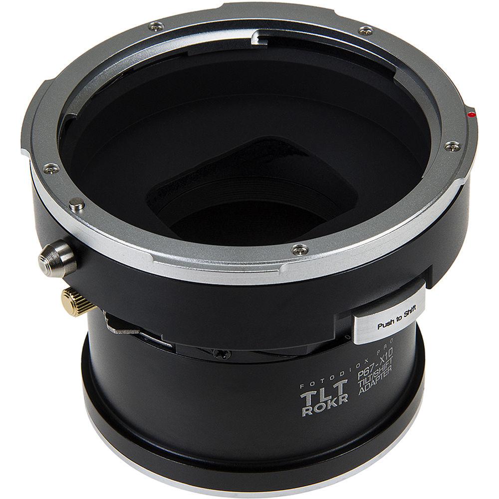 FotodioX Pro TLT ROKR Tilt Shift Adapter for Pentax 6x7 Mount Lens to Hasselblad XCD Mount Camera