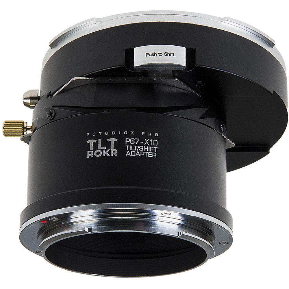 FotodioX Pro TLT ROKR Tilt Shift Adapter for Pentax 6x7 Mount Lens to Hasselblad XCD Mount Camera