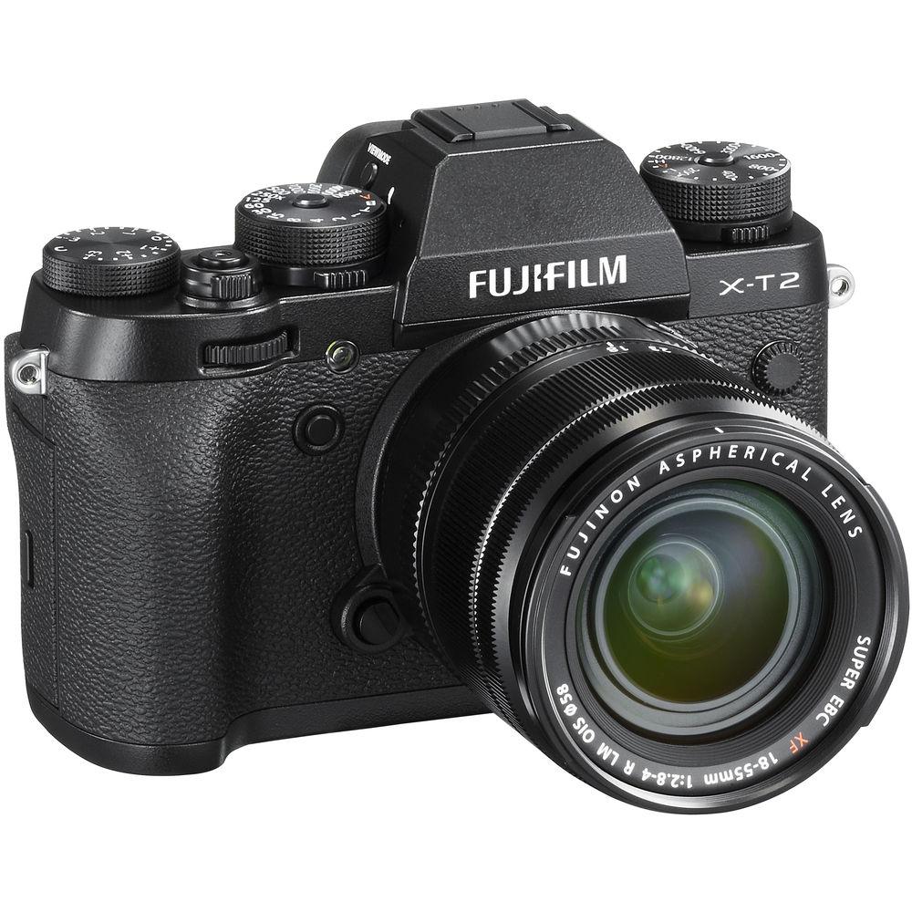 FUJIFILM X-T2 Mirrorless Digital Camera with 18-55mm Lens, FUJIFILM, X-T2, Mirrorless, Digital, Camera, with, 18-55mm, Lens