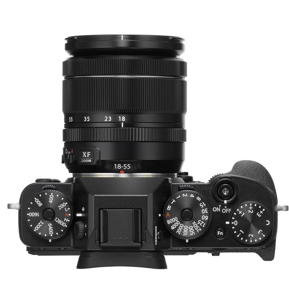 FUJIFILM X-T2 Mirrorless Digital Camera with 18-55mm Lens