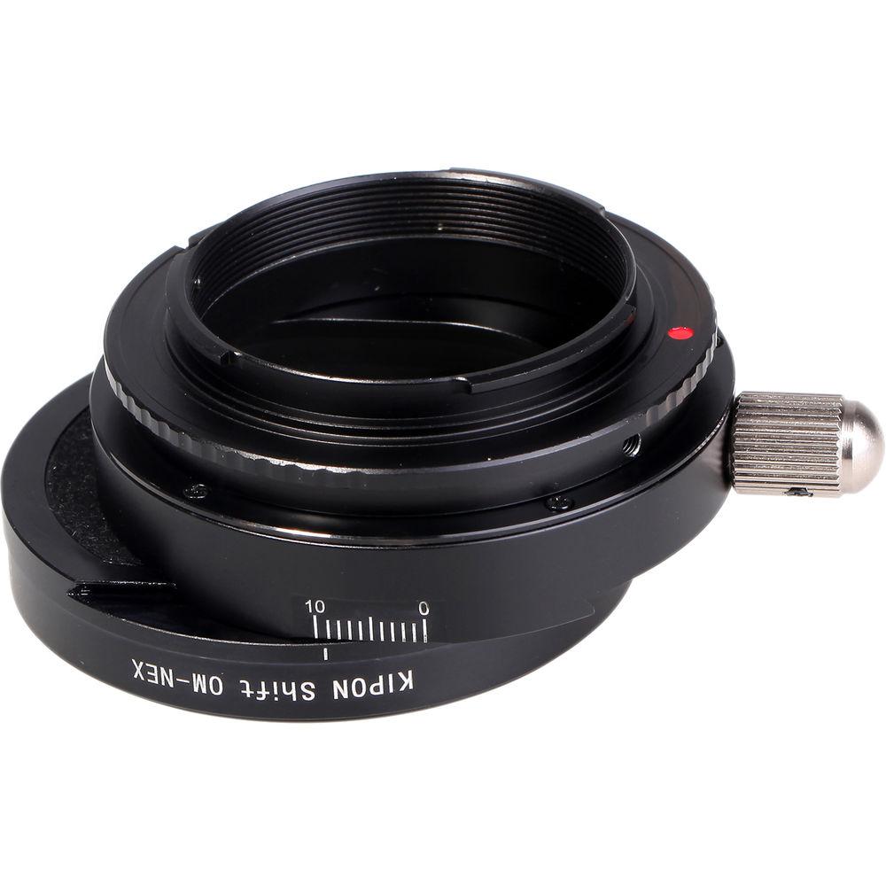 KIPON Lens Mount Adapter for Olympus OM Lens to Sony E-Mount Camera With Shift Functionality