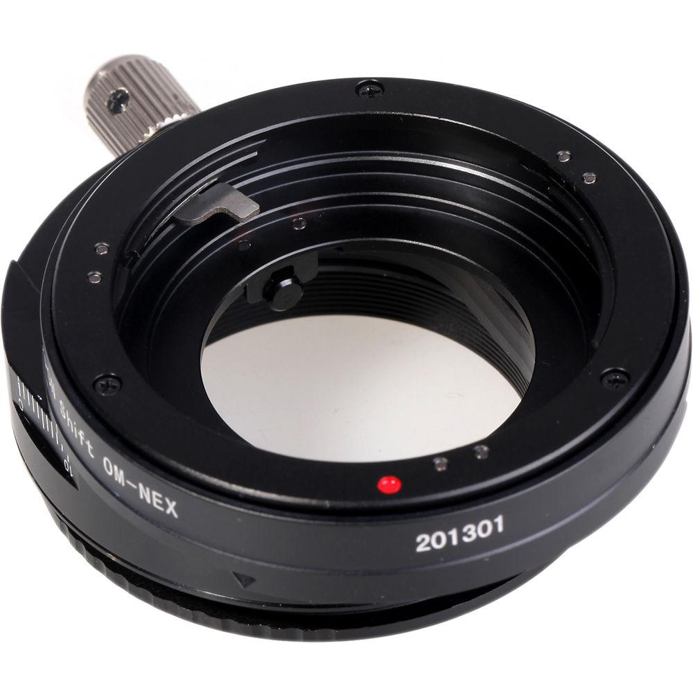 KIPON Lens Mount Adapter for Olympus OM Lens to Sony E-Mount Camera With Shift Functionality