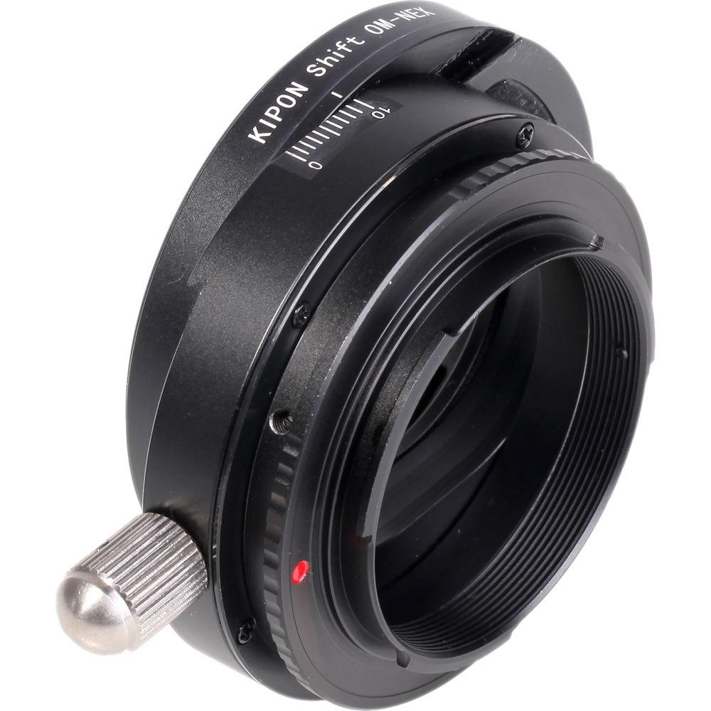 KIPON Lens Mount Adapter for Olympus OM Lens to Sony E-Mount Camera With Shift Functionality