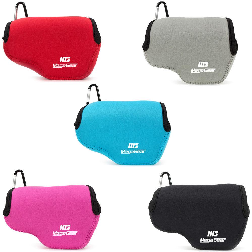MegaGear Ultra-Light Neoprene Case for Sony Alpha NEX-5R, NEX-5N, or NEX-5 with 16-50mm