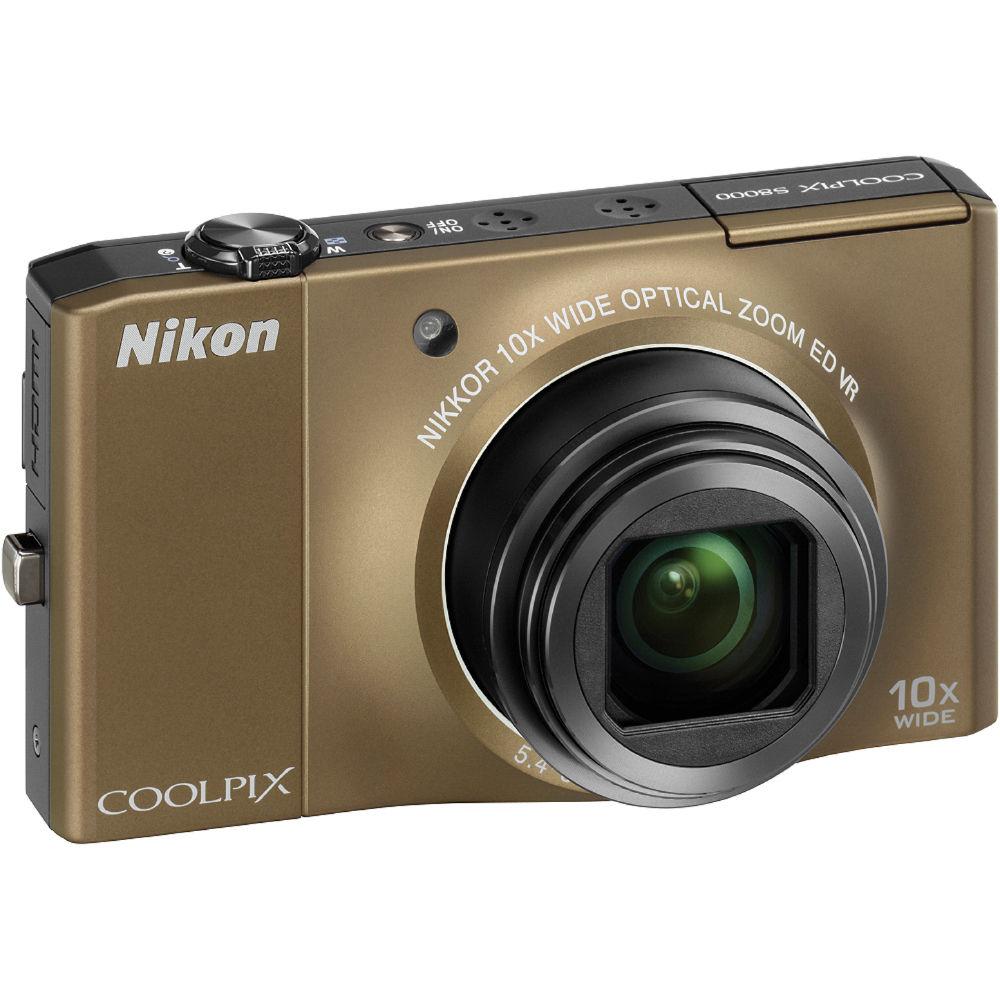 Nikon CoolPix S8000 Digital Camera - Refurbished