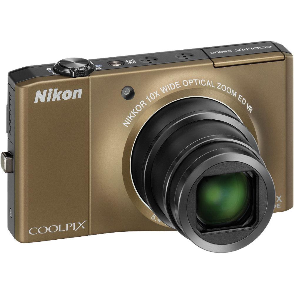 Nikon CoolPix S8000 Digital Camera - Refurbished