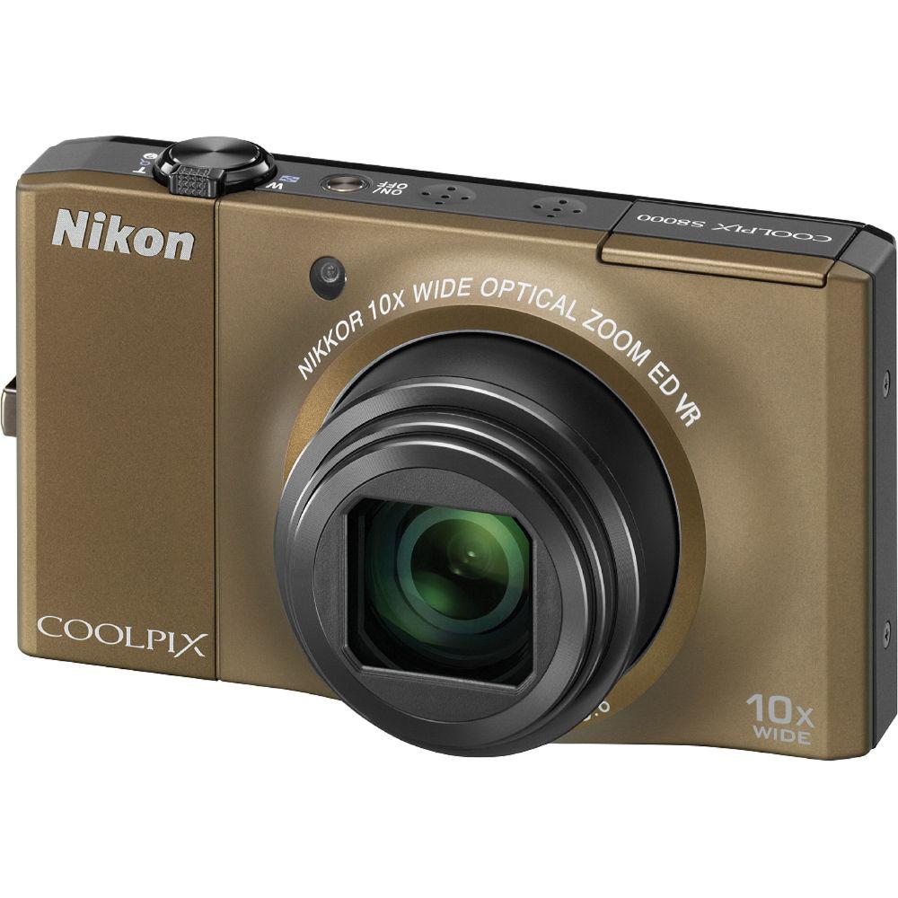Nikon CoolPix S8000 Digital Camera - Refurbished