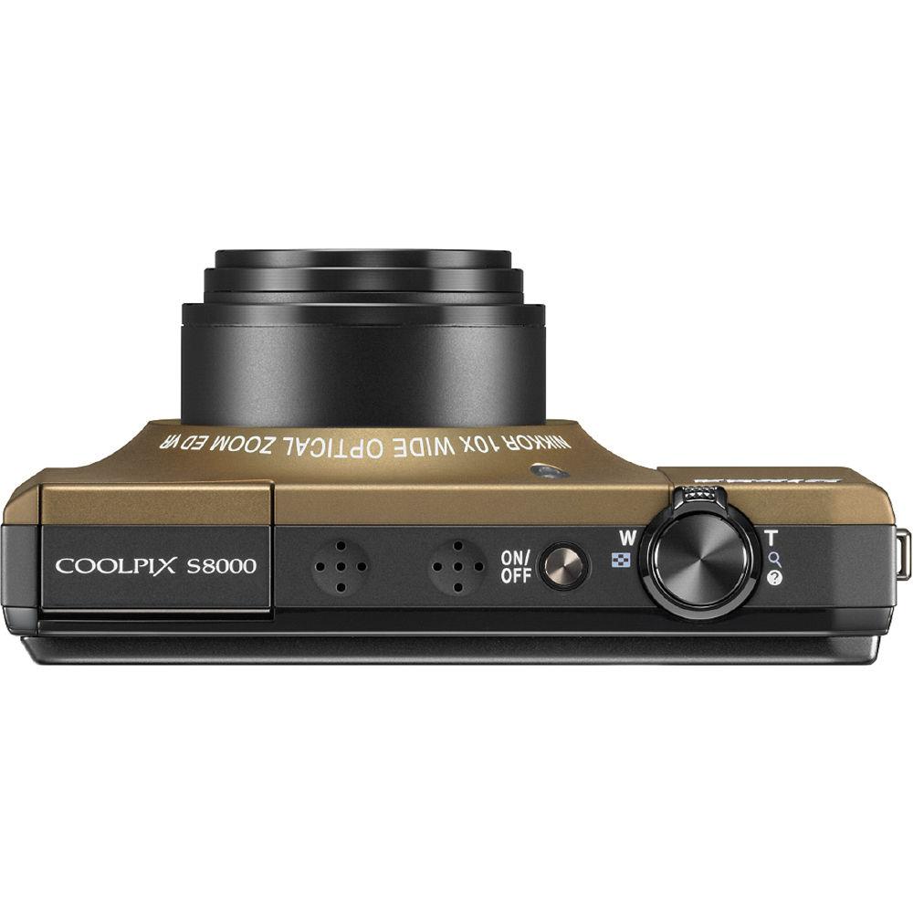 Nikon CoolPix S8000 Digital Camera - Refurbished