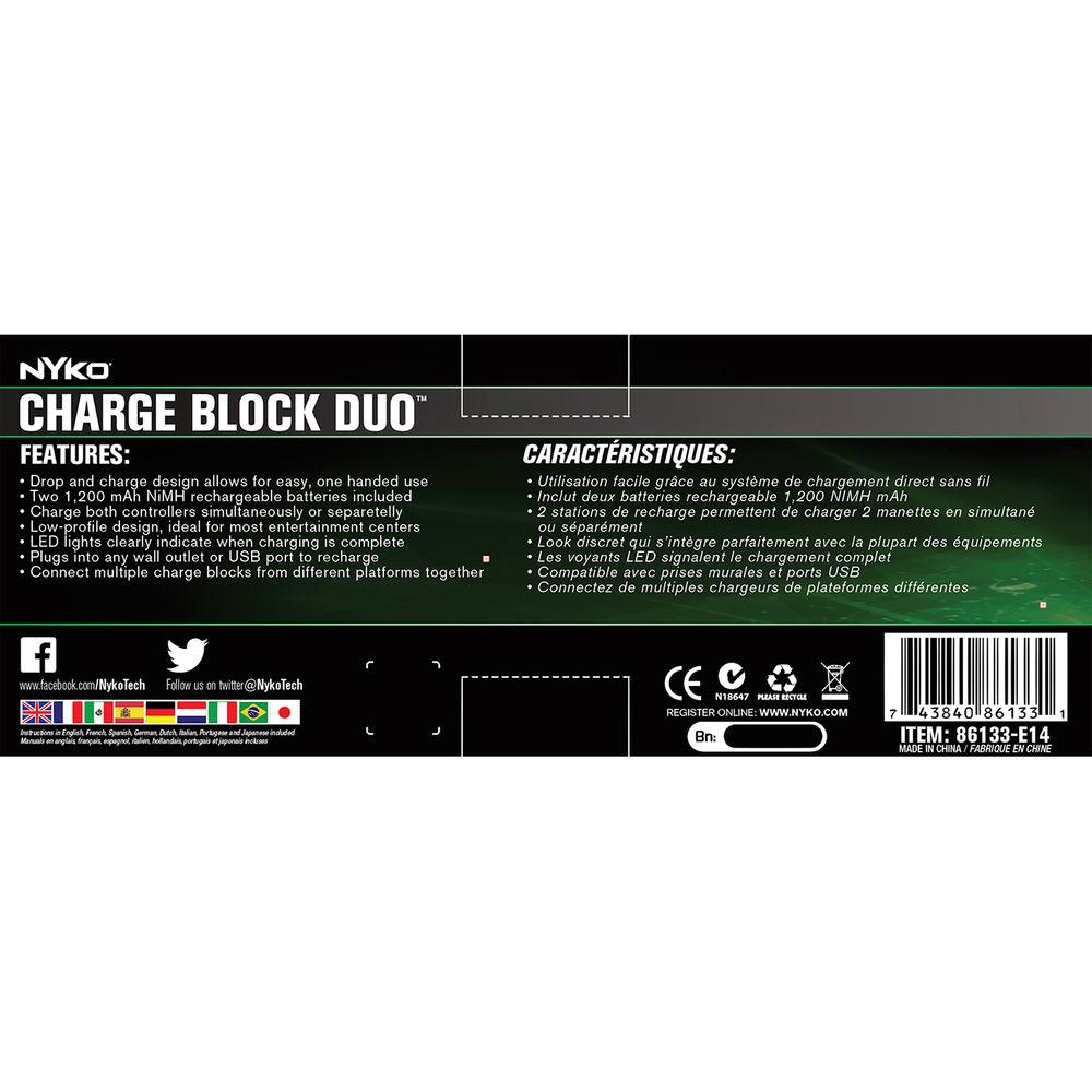 Nyko Charge Block Duo for Xbox One Controller