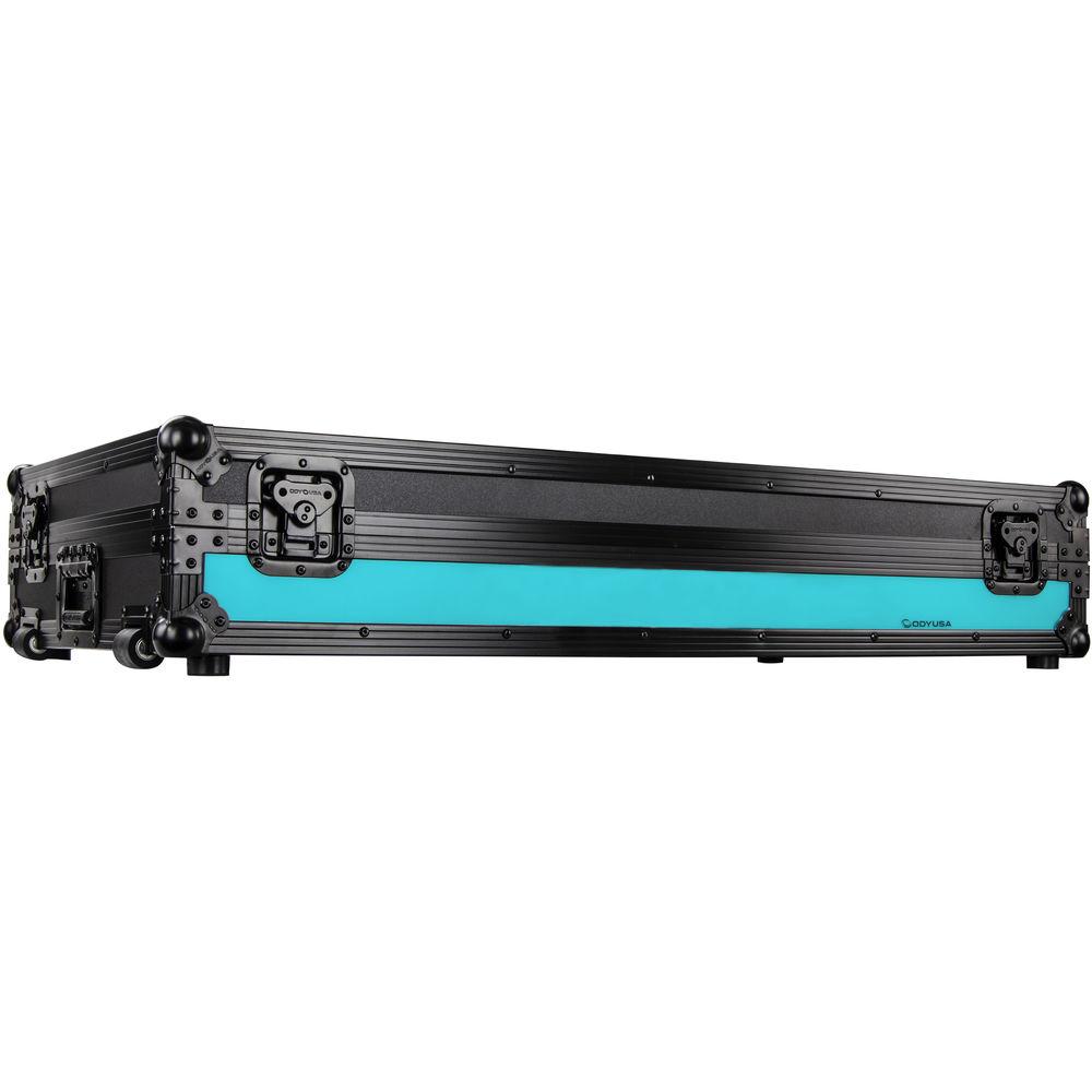 Odyssey Innovative Designs Flight FX Series Universal CD Media Player DJ Coffin with Wheels