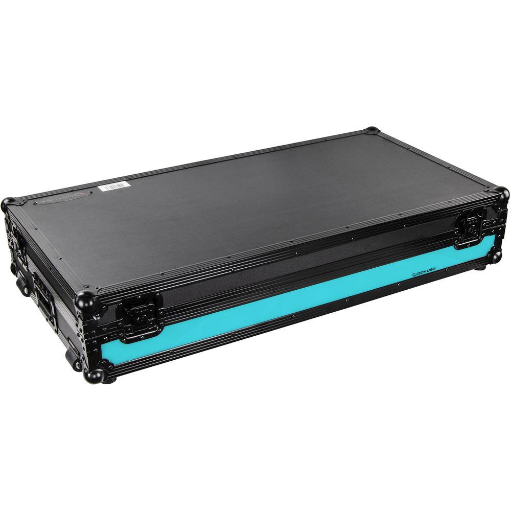 Odyssey Innovative Designs Flight FX Series Universal CD Media Player DJ Coffin with Wheels