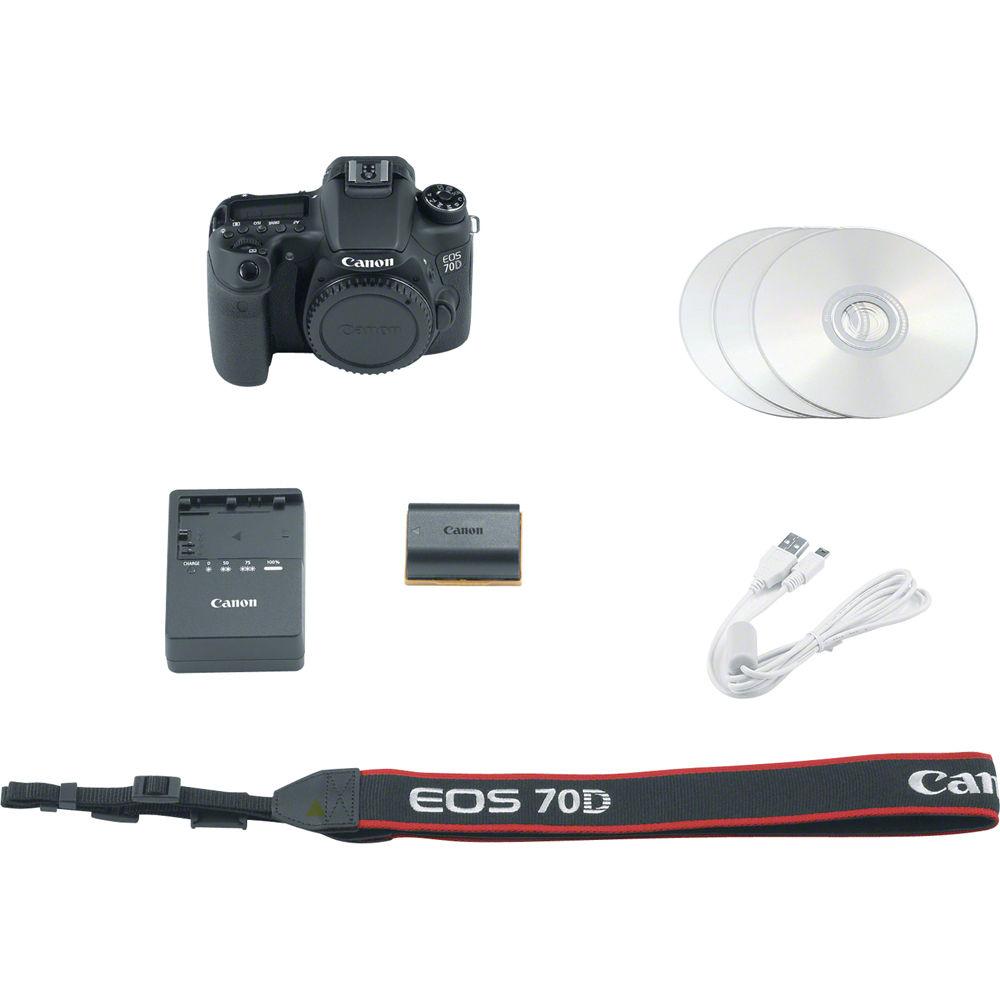 Canon EOS 70D DSLR Camera - Refurbished